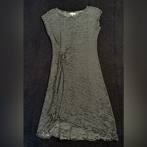 3 FOR $18: Max Studio black and white knit dress, Size M